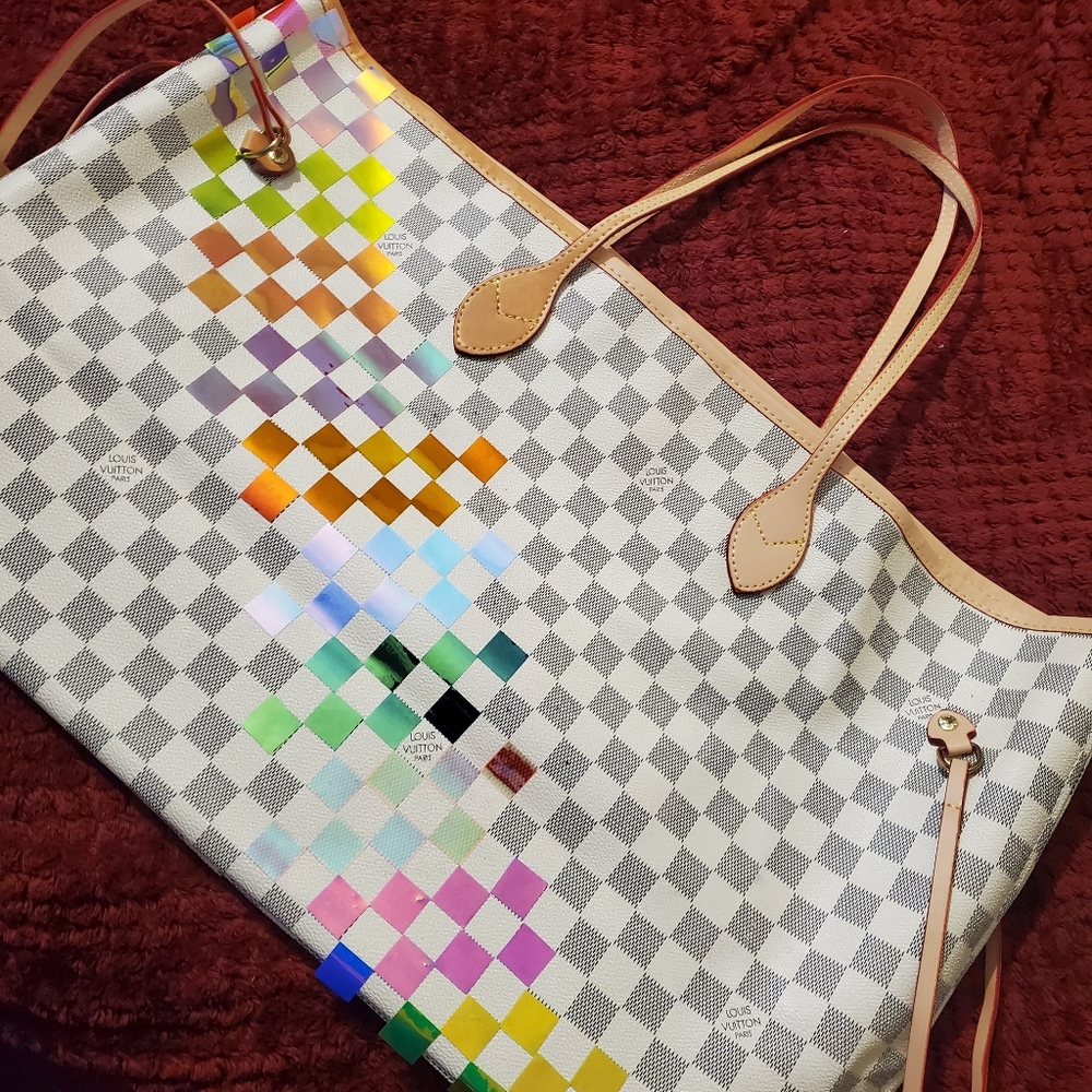 Design in progress- Louis vuitton damier azur neverfull GM